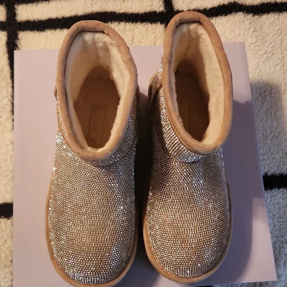 Madden Girl Rhinestone Plataform Boots - Picture 2 of 4